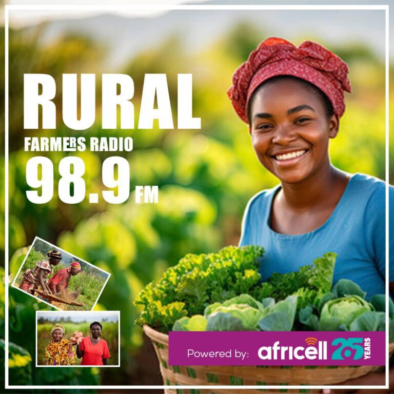 Africell powers Sierra Leone’s first Rural Farmers Radio Network
