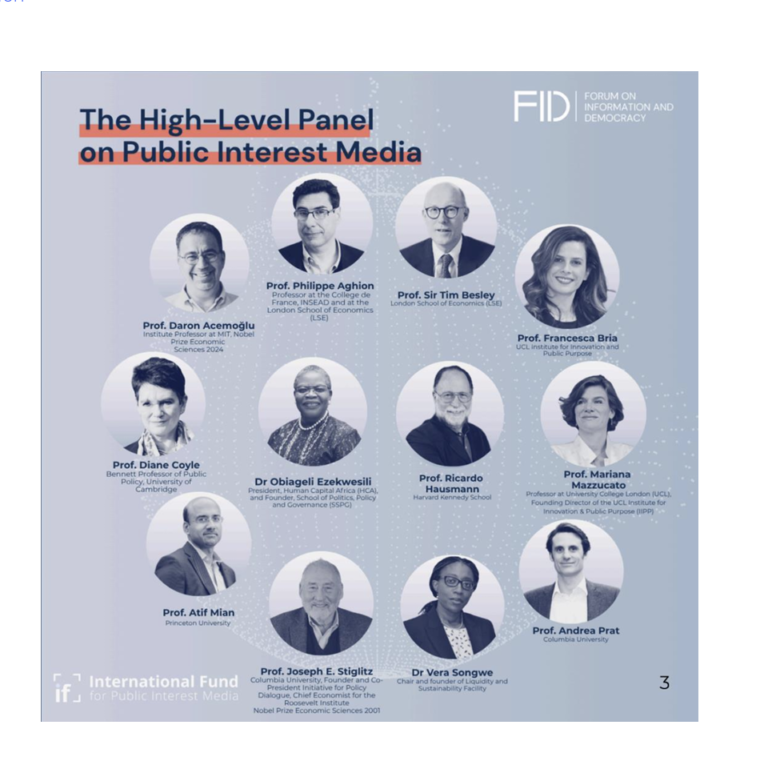 The Global Information Crisis Poses a Dire Threat to Economic Prosperity and Human Progress, and a Unique Opportunity