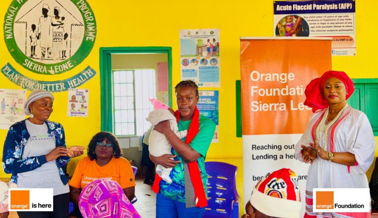 Orange SL and Mama-Pikin Foundation scale up maternal health in Sierra Leone’s underserved communities