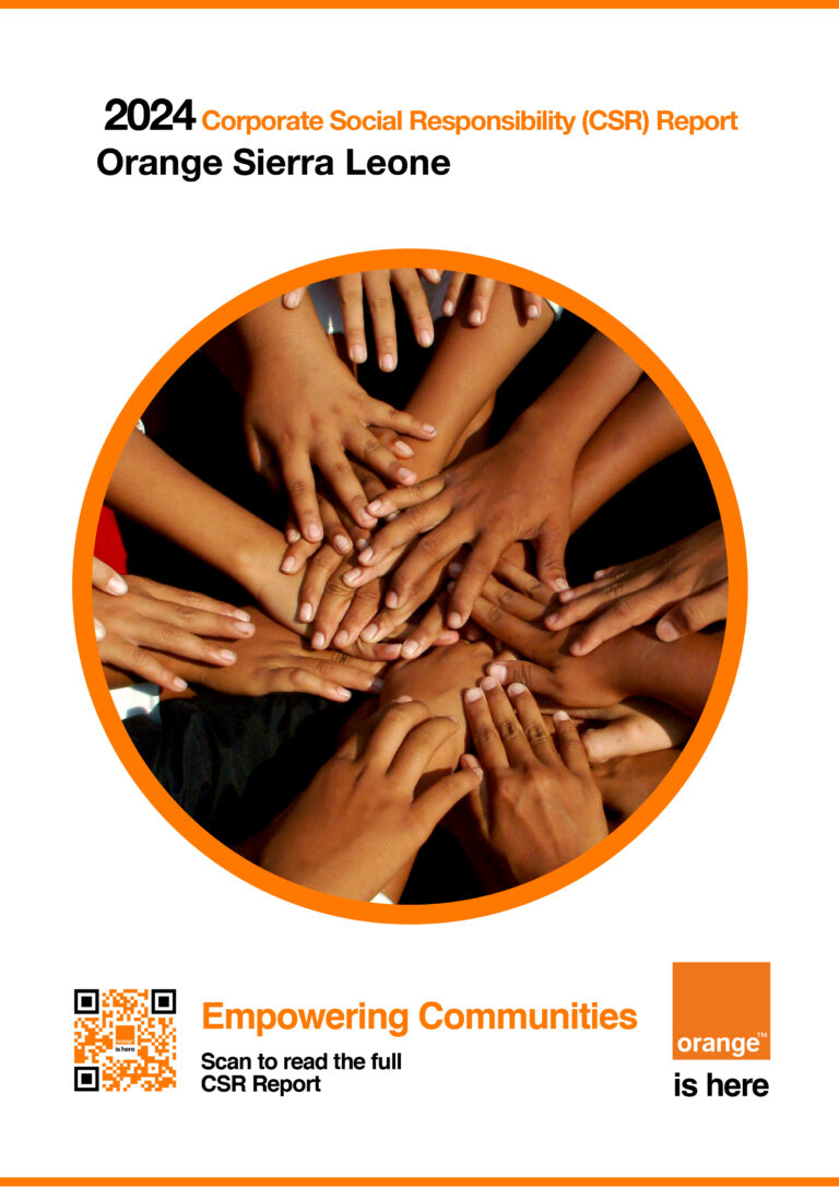 Orange Sierra Leone spotlights socio-economic impact in 2024 CSR report