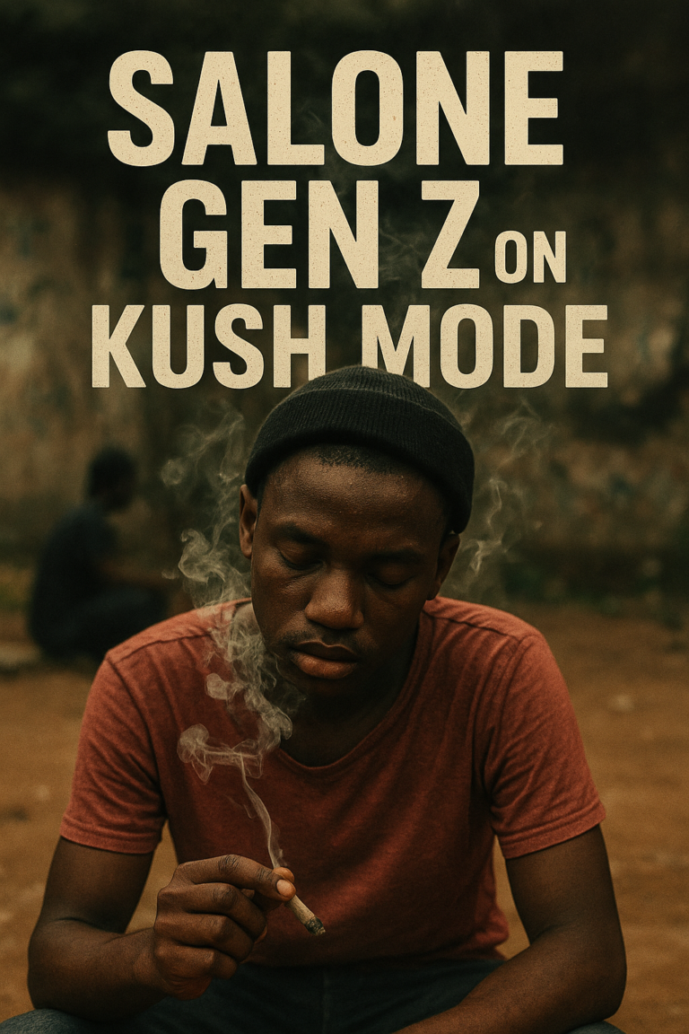 Salone Gen Z on Kush Mode