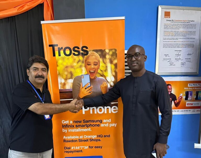 Orange Sierra Leone, Mobihive launch ‘Tross Phone’ device financing scheme